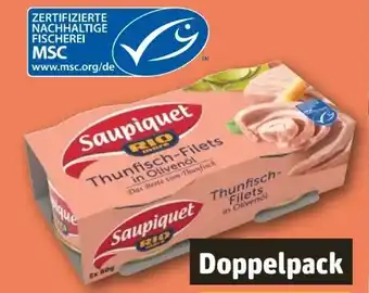 REWE Saupiquet Thunfisch-Filets in Olivenöl Angebot