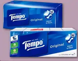 REWE Center Tempo Taschentücher-Box Angebot
