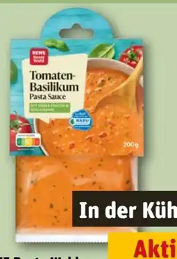 REWE Rewe Beste Wahl Pasta Sauce Tomaten-Basilikum Angebot