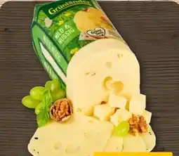 REWE Grünländer Schnittkäse Mild-Nussig Angebot