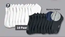 PENNY Unisex Sneakersocken 10er-Pack Angebot