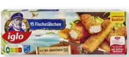 Scheck-in-Center Iglo Fischstäbchen Angebot