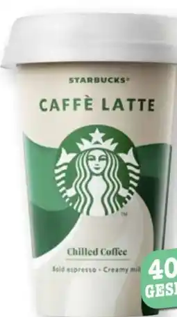 Scheck-in-Center Starbucks Caffe Latte Angebot