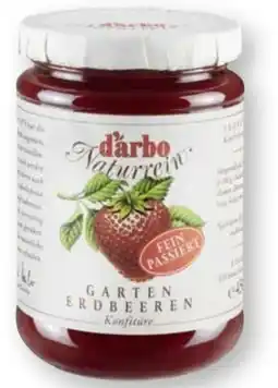 Scheck-in-Center D’arbo Naturrein Konfitüre Angebot