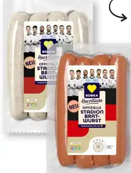 Scheck-in-Center Edeka Herzstücke Stadion Bratwurst Angebot