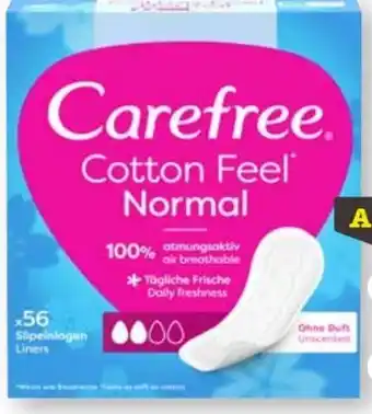 Scheck-in-Center Carefree Slipeinlagen Angebot