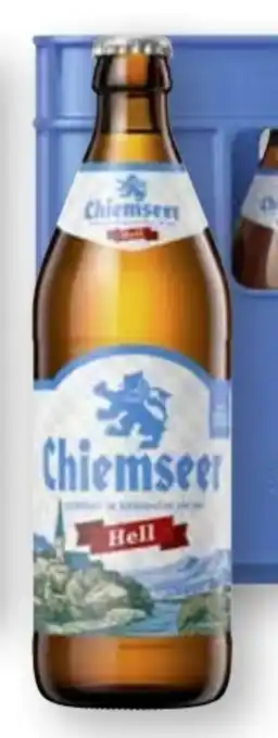 Scheck-in-Center Chiemgauer Brauhaus Chiemseer Hell Angebot