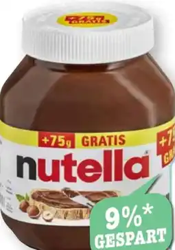 Scheck-in-Center Ferrero Nutella Nuss-Nugat Creme Angebot