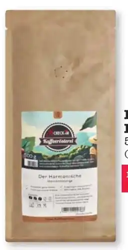 Scheck-in-Center Scheck-in Kaffeerösterei Der Harmonische Angebot