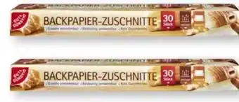 Scheck-in-Center Gut & Günstig Backpapier-Zuschnitte Angebot