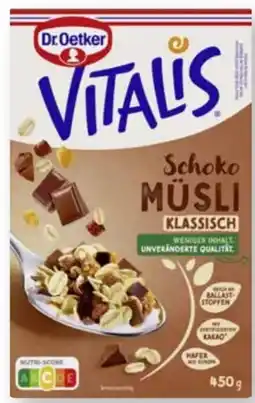 Scheck-in-Center Dr. Oetker Vitalis Müsli Angebot