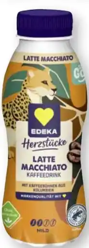 Scheck-in-Center Edeka Herzstücke Kaffeedrink Latte Macchiato Angebot