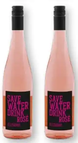Scheck-in-Center Allendorf Save Water Drink Rose Angebot