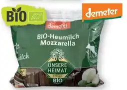 Scheck-in-Center Unsere Heimat Echt & Gut Bio-Heumilch Mozzarella Angebot