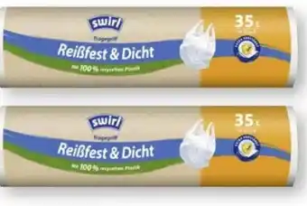 Scheck-in-Center Swirl Tragegriff Müllbeutel Angebot