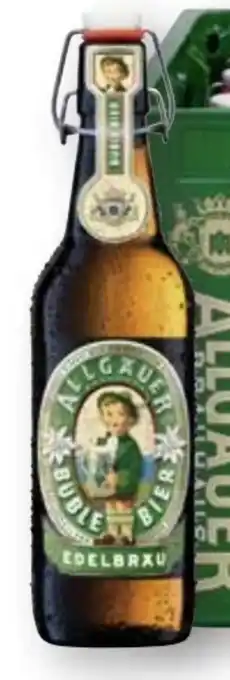 Scheck-in-Center Allgäuer Brauhaus Büble Bier Angebot