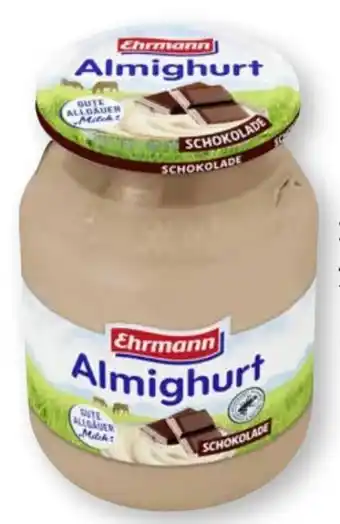 Scheck-in-Center Ehrmann Almighurt Schokolade Angebot