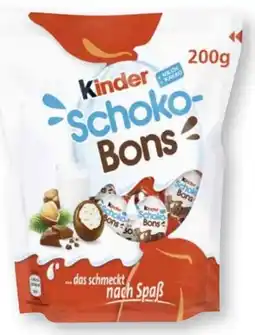 Scheck-in-Center Ferrero Kinder Schokobons Angebot