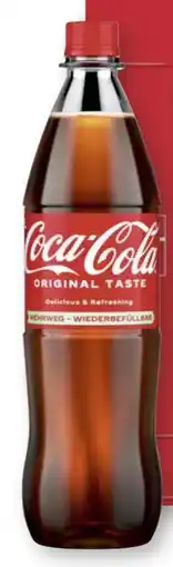 Scheck-in-Center Coca-Cola Original Taste Angebot