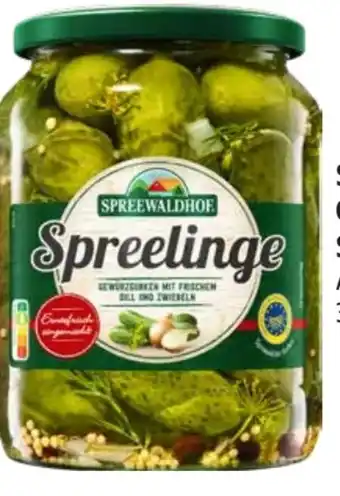 Edeka Spreewaldhof Gewürzgurken Angebot
