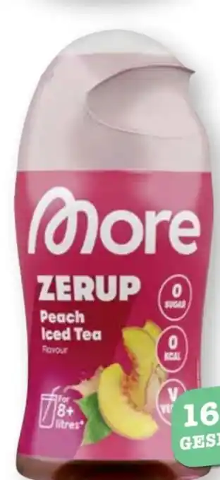 Scheck-in-Center More Nutrition Zerup Angebot