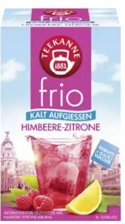 Edeka Teekanne Früchtetee Frio Himbeere Zitrone Angebot