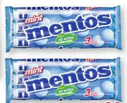 Scheck-in-Center Mentos Mint Angebot