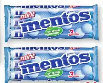 Scheck-in-Center Mentos Mint Angebot