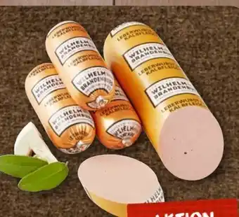 nahkauf Metzgerei Wilhelm Brandenburg Leberwurst mit Kalbfleisch Angebot