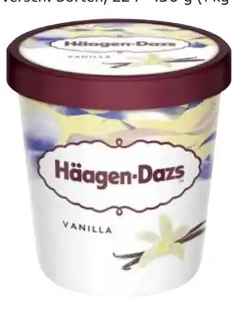 Edeka Häagen Dazs Vanilla Eiscreme Angebot
