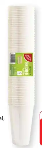 Edeka Gut & Günstig Pappbecher Angebot