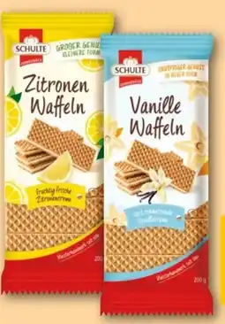 REWE Center Schulte Feingebäck Waffeln Angebot