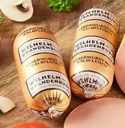 REWE Center Metzgerei Wilhelm Brandenburg Leberwurst mit Kalbfleisch Angebot