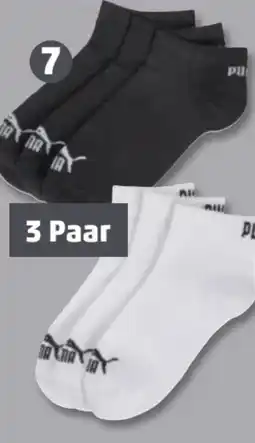 PENNY Puma Kinder-Sneakersocken 3 Paar Angebot