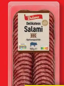 Lidl Dulano Delikatess Salami Angebot