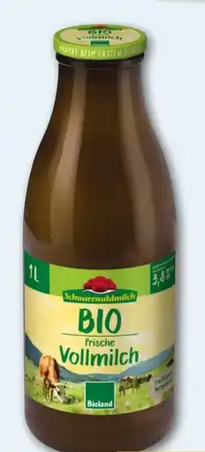 REWE Schwarzwaldmilch Frische Bio-Vollmilch Angebot