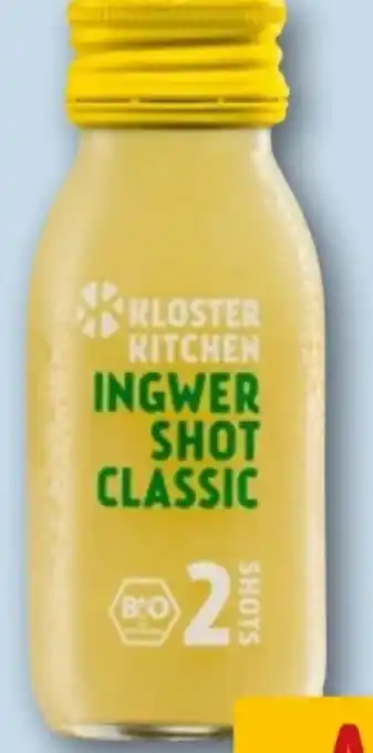 REWE Kloster Kitchen Bio Ingwer Shot Classic Angebot