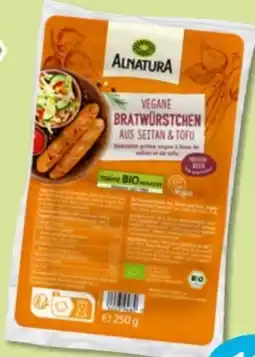 Budni Alnatura Bio Vegane Bratwürstchen Angebot