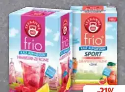 Edeka Teekanne Frio-Tee Kalt Aufgiessen Angebot