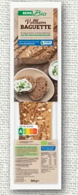 nahkauf Rewe Bio Vollkorn-Baguette Angebot