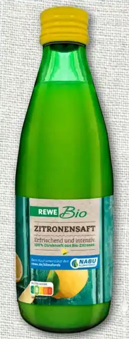 nahkauf Rewe Bio Zitronensaft Angebot