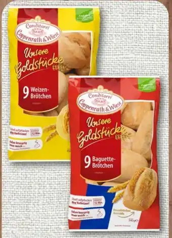 nahkauf Coppenrath & Wiese Unsere Goldstücke Baguette-Brötchen Angebot
