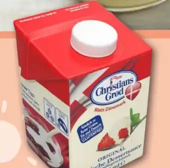 REWE Center Christians Grød Original Dänische Dessertsauce Angebot