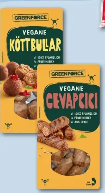 REWE Greenforce Vegane Fleischalternative Angebot