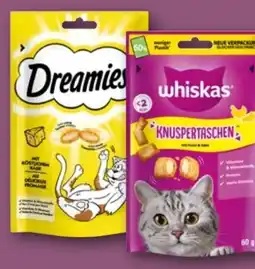 REWE Whiskas Katzensnack Knuspertaschen Angebot