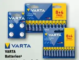 REWE Varta CR2032 Batterien Angebot