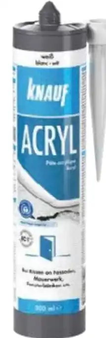 Globus Baumarkt Knauf Acryl Angebot