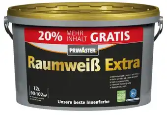 Globus Baumarkt Primaster Raumweiss Extra Angebot