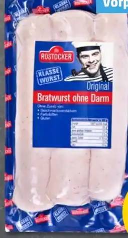 PENNY Die Rostocker Bratwurst ohne Darm Angebot