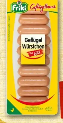 nahkauf Friki Geflügellaune Hähnchen Würstchen Angebot